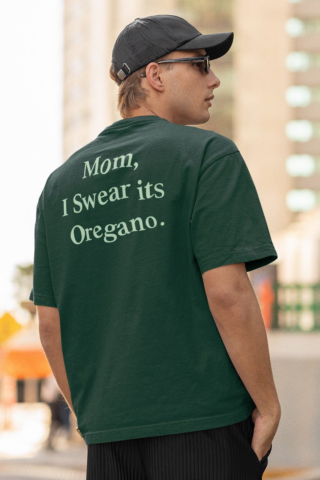 Mom I Swear Its Oregano Oversized Tshirt Resize Clothing India 